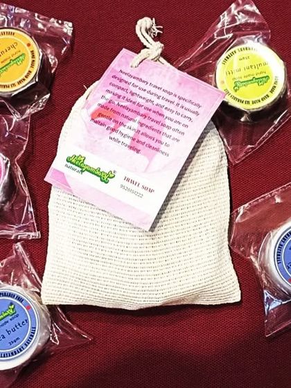 My travel soap packs are coming soon. Get ready to take your favourite Neelayambary soaps with you on your next journey.