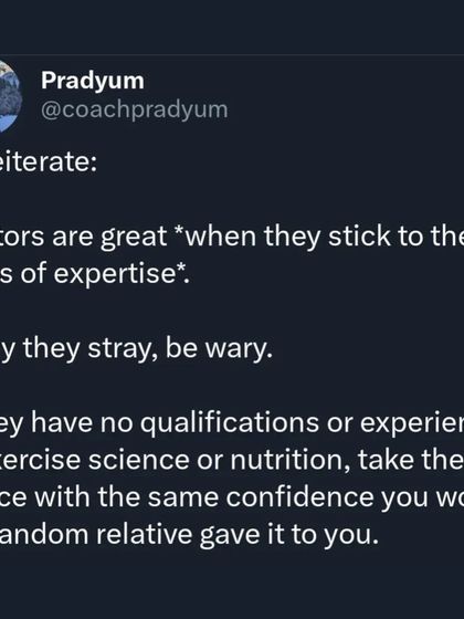 Pradyum - Personalized Strength Training Debunking Fitness Bullshit photo 17