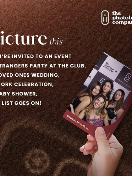 Picture this: you're at an event and you get to take home a physical memory. That's the experience we provide, whether it's a wedding, a work party, or a baby shower.
