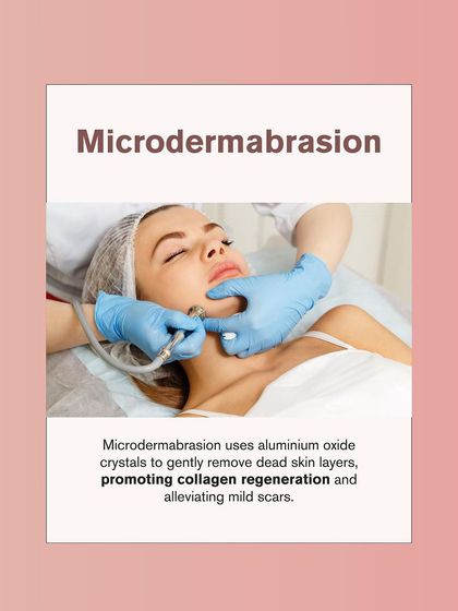 Microdermabrasion is a non-invasive option for mild scars. It gently removes the top layer of dead skin, promoting collagen regeneration and a smoother surface.