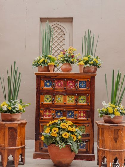 Vibrant Haldi & Mehendi Celebrations photo 43