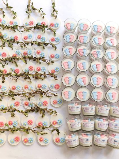 Candles with a K - White-Label Candle Manufacturing Gifts for Baby Showers & Birthdays photo 63