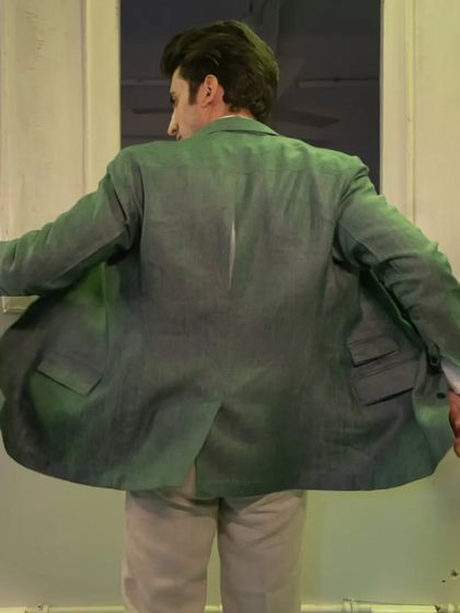 Unleash your inner adventurer with this safari-inspired jacket, designed for the man who values both style and function.