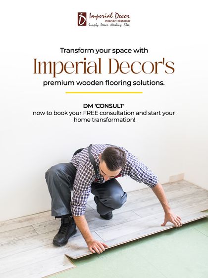 Ready to transform your space? The first step is a free consultation with us. We will visit your site, understand your needs, and help you choose from our premium wooden flooring solutions. DM 'CONSULT' to book your appointment and start your home transformation.