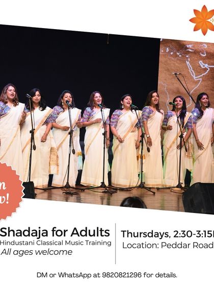 It's never too late to follow your passion for music. We are always excited to open new beginner batches for our Shadaja for Adults program, welcoming all ages to learn Hindustani classical music.