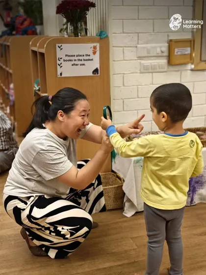 The most powerful learning happens in moments of shared joy and curiosity. We meet a child’s wonder with genuine presence and encouragement, creating a safe space for them to ask questions, explore, and build a lifelong love of learning.