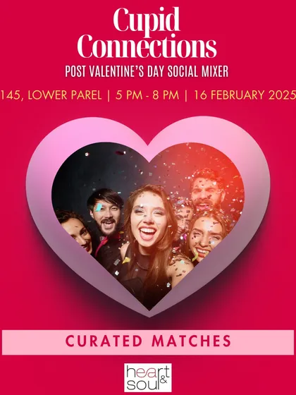 This graphic for 'Cupid Connections' reinforces my commitment to curated matches. It’s about quality over quantity, ensuring you meet people you can genuinely connect with.