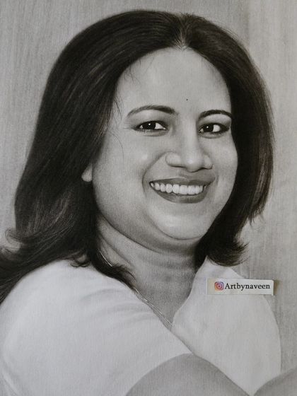 Another version of the tribute portrait for Ashwini Puneeth Rajkumar.