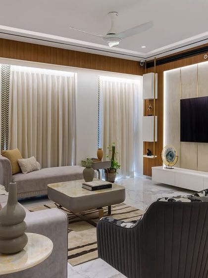 Luxurious Living & Dining Rooms photo 37