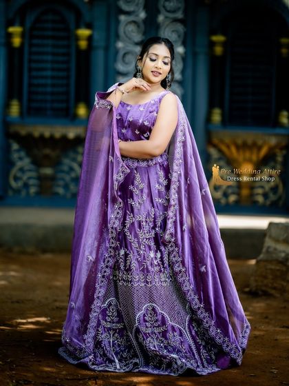 Pre Wedding Attire - Pre-Wedding Outfit Rental Regal Lehengas & Skirt Sets photo 13