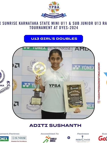 Yadav Pro Badminton Academy - Student-Athlete Development Program National & State Level Champions photo 53