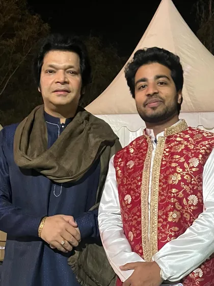 It was an honor to share the stage with the legendary flutist Pt. Rakesh Chaurasia ji.