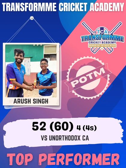 Transform Cricket Academy - Advanced Competitive Cricket Training The Record Breakers: Individual Player Achievements photo 77