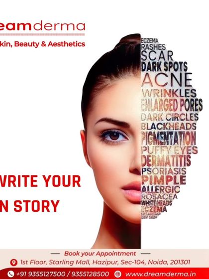 You can rewrite your skin story. This visual represents the many common skin concerns I can help you address, from acne and scars to pigmentation and wrinkles.