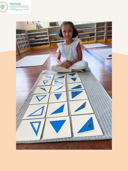 Prayag Montessori - Primary & Middle School Education (CBSE, Grades 1-9) A Day in Our Montessori Classroom photo 11