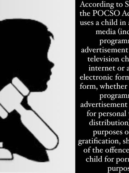The POCSO Act has strict provisions against using a child for pornographic purposes. I handle these sensitive cases with the utmost care and legal diligence.