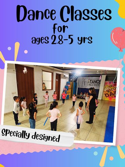 Our dance classes are specially designed for children aged 2.8 to 5 years, providing a perfect introduction to the world of movement.