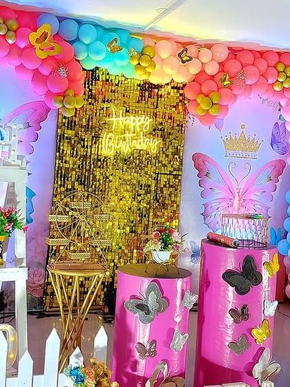 Satweek - Themed Birthday Party Decoration Enchanting Butterfly & Fairy Themes photo 5