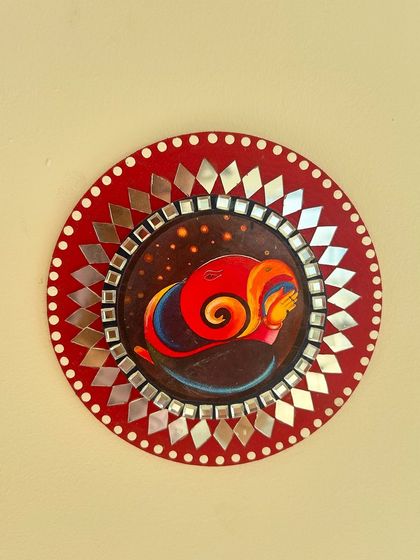 Paint Cafe Studio - Custom Handmade Crafts Traditional Indian Crafts: Lippan & Mirror Art photo 12