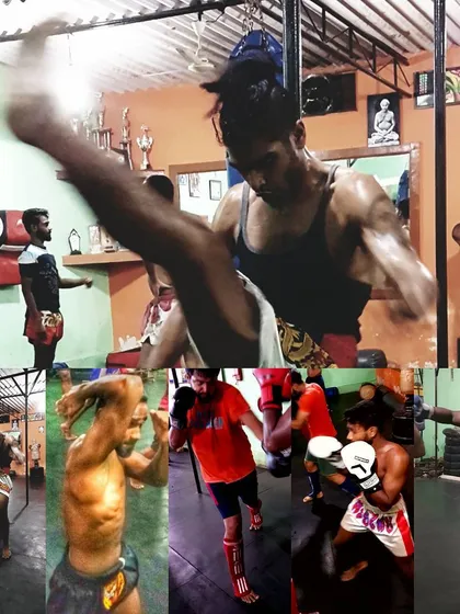 A warrior is always in motion, always learning, always improving. This collage shows my students in various stages of their training, from kicking drills to boxing, embodying the spirit of our academy.