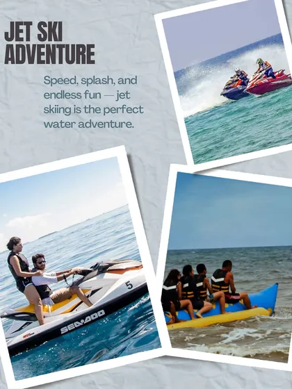 Speed, splash, and endless fun. Jet skiing is the perfect water adventure, and we can arrange it for you as part of our Mysore tour packages.