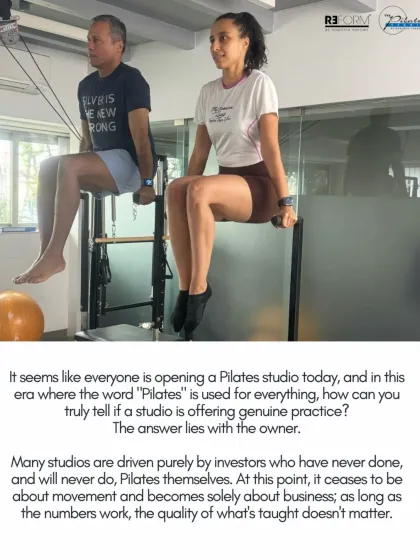 In an era where anyone can open a studio, how do you find a genuine practice? The answer lies with the owner. We believe a true Pilates studio is led by practitioners, not just investors.