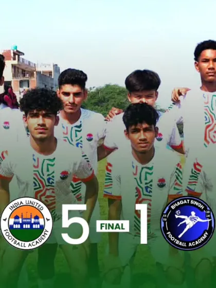 A dominant 5-1 victory for our U19 team over Bhagat Singh FA. Our players continue to shine in the Delhi Future Stars League.