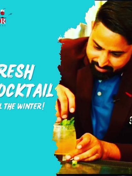 When passion for mixology meets the profession of event catering, you get a truly memorable bar experience. Here I am adding the final touches to a fresh cocktail.