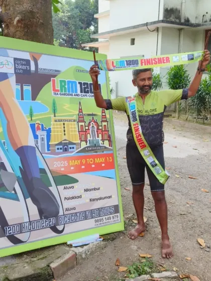 Celebrating a maiden LRM title at the Tea Garden & Cape Comorin 1200K. This rider's amazing show of endurance is an inspiration to our entire community.