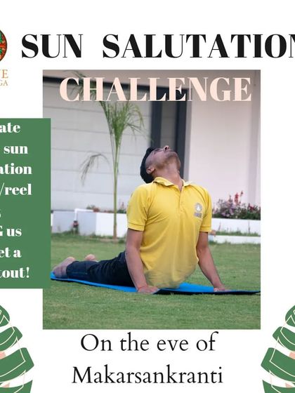 We invite you to join our Sun Salutation (Surya Namaskar) challenge. This is a great way to energize your body, celebrate the sun, and connect with our community by sharing your practice.