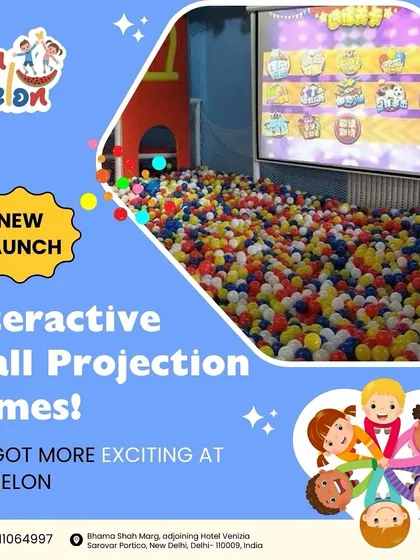 I am always adding new attractions to keep the fun fresh. My interactive wall projection games combine physical activity with technology, allowing kids to play in a massive ball pit while engaging with exciting digital games on a big screen.