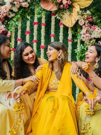 Party Solutions Rekha - Wedding Decor Vibrant Haldi & Mehendi Ceremonies photo 30