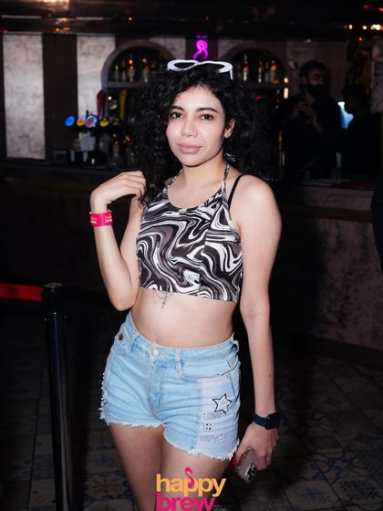 A guest posing for a photo. The venues are always Instagram-worthy.