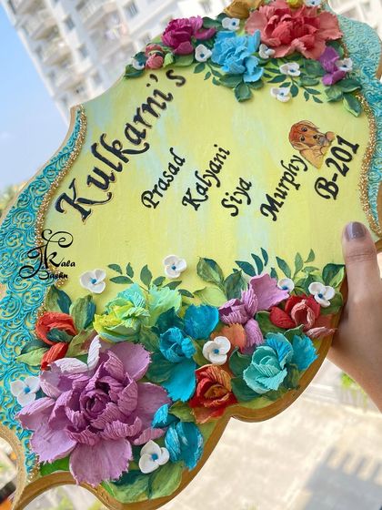 Jashn-e-Kala by Sakshi - Custom Russian Sculpture Decor Personalized Nameplates photo 10