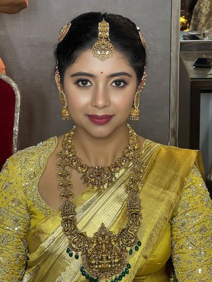 Shwetha Mahadev - Bridal Makeup Artistry Traditional South Indian Muhurtham Looks photo 45