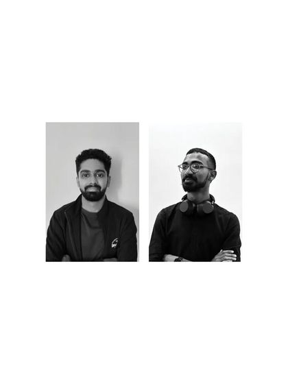 Ar. Mohamed Nasrat and Ar. Haris Viswanath, two of our talented architects.