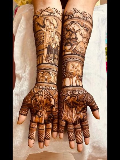 Shaik Tabassum - Destination Wedding Mehendi Storytelling Mehendi: Your Love Story on Your Hands photo 10