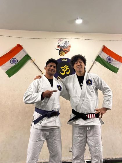 A moment with Professor Cho Shung Min. It was a huge privilege to host him at our academy and learn his principles of Jiu-Jitsu.