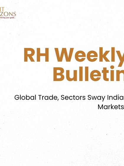 Our weekly bulletin summarizes a challenging week for Indian markets, influenced by global trade tensions and weak GDP data. We highlight resilient sectors like PSU banks and notable stock movements.