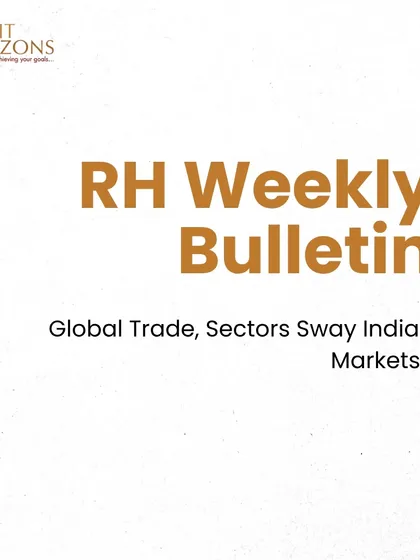 Our weekly bulletin summarizes a challenging week for Indian markets, influenced by global trade tensions and weak GDP data. We highlight resilient sectors like PSU banks and notable stock movements.