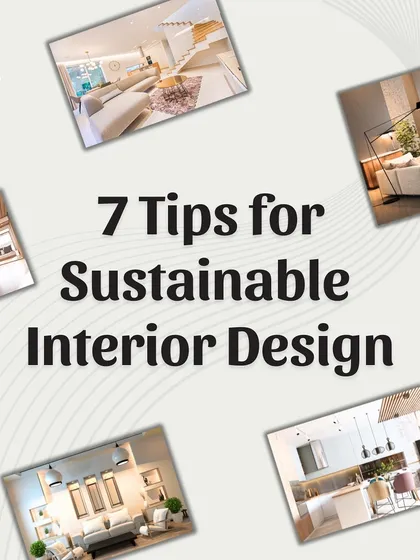 This carousel outlines my 7 key tips for sustainable interior design. Creating a home that is both beautiful and eco-friendly is easier than you think, and it's a commitment I bring to every project.