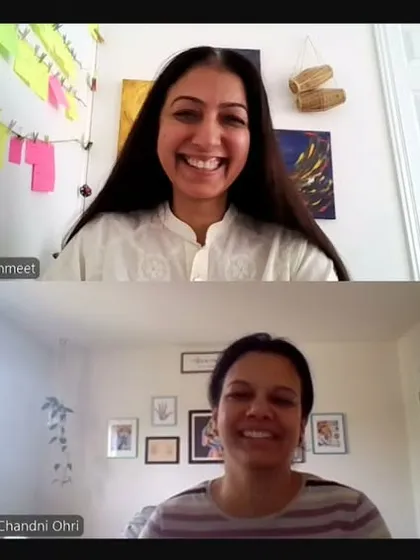 This is the kind of joy and connection we discover in my adult writing circles. This moment of shared laughter from a 'Rhythm & Rhyme' workshop captures the essence of what I do. We create a warm, safe space to explore, accept ourselves, and find our voices together.