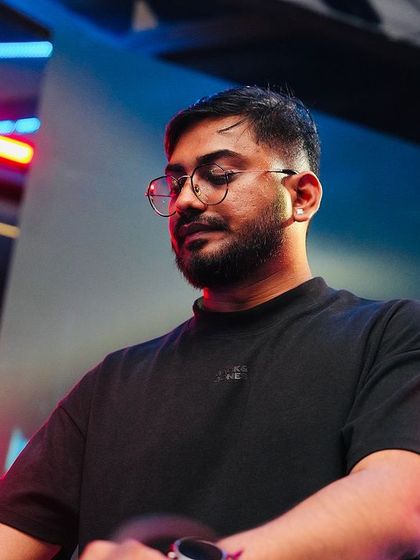 Lost in the music, feeling the rhythm. This is where I am most comfortable, crafting the perfect sound journey for the crowd at Flo.