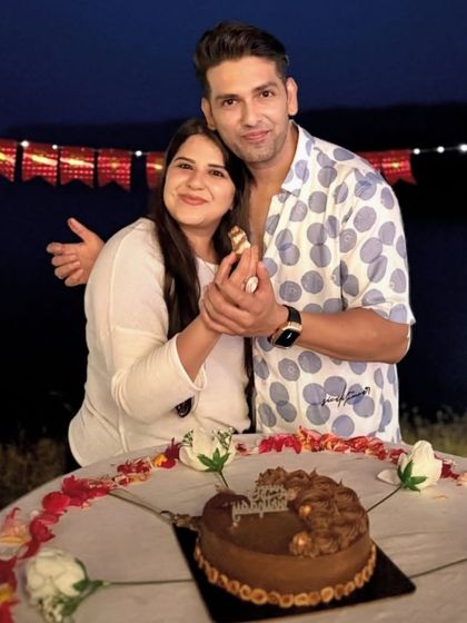 A romantic celebration under the stars with one of our chocolate cakes. We love being there for your most cherished moments.