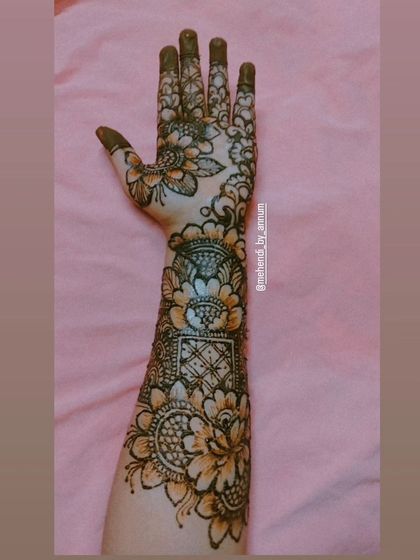 Annum Madni - Bridal Mehendi Full Bridal Designs photo 10