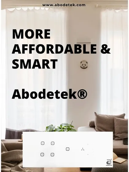 Our goal is to provide smart and affordable solutions. We offer a range of WiFi-enabled touch switches that bring the convenience of home automation within reach without compromising on quality or design.