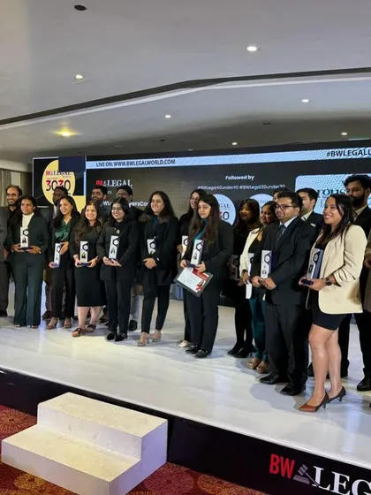 Pictured here with the other incredible lawyers who made the 30 Under 30 Elite Club. It was inspiring to be among such talented peers.