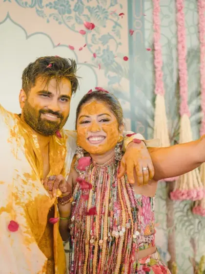 WhatKnot - Wedding Photography & Videography The Haldi Edit: Colours, Chaos & Laughter photo 28