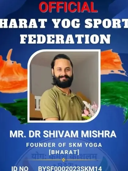 My official affiliation with the Bharat Yog Sports Federation. Being part of such national bodies helps us to standardize and promote authentic yoga across the country.