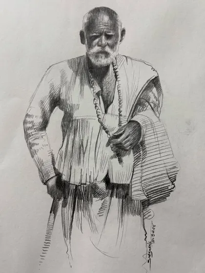 A collection of my figure drawing demonstrations from online classes and practice sessions. Each sketch is an opportunity to study the human form, capturing different poses, gestures, and scenes from daily life.